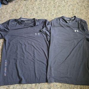 Under Armour Black Short Sleeve Tees